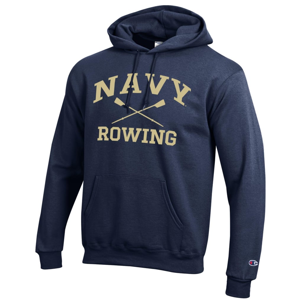 Navy Midshipmen Champion Rowing Eco Powerblend Pullover Hoodie – Navy