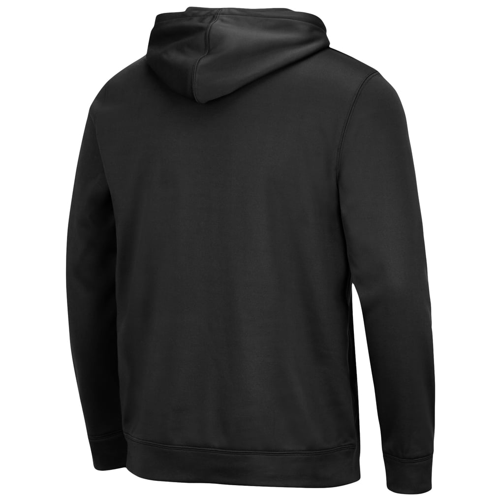 Navy Midshipmen Colosseum Blackout 3.0 Pullover Hoodie - Black
