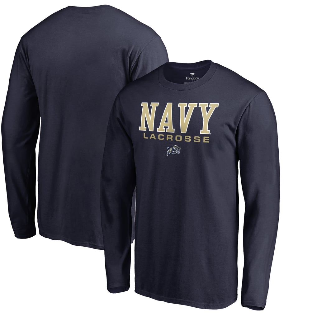 Navy Midshipmen Team Unity Lacrosse Long Sleeve T-Shirt - Navy