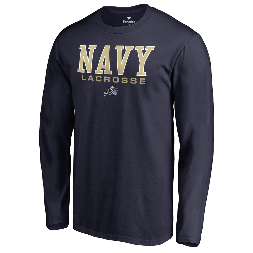 Navy Midshipmen Team Unity Lacrosse Long Sleeve T-Shirt - Navy