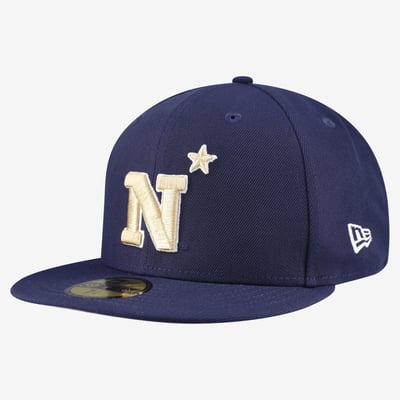Navy Midshipmen New Era Core 59FIFTY Fitted Hat - Navy