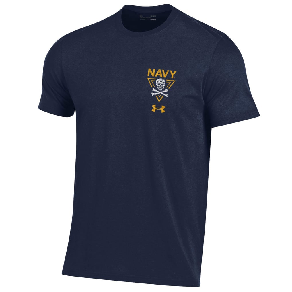 Navy Midshipmen Under Armour 2024 Rivalry Shield Performance T-Shirt - Navy