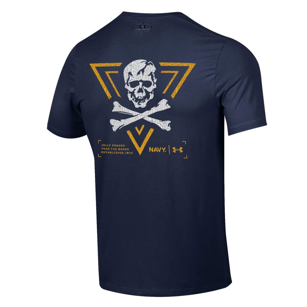 Navy Midshipmen Under Armour 2024 Rivalry Shield Performance T-Shirt - Navy