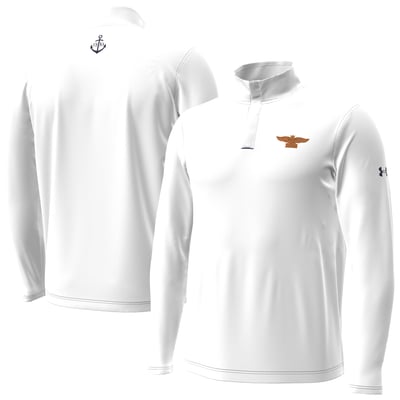 Navy Midshipmen Under Armour National Championship 100th Anniversary Playoff Quarter-Zip Pullover - Navy