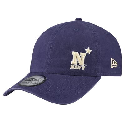 Navy Midshipmen New Era Unisex Offset Casual Classic Adjustable Hat - Navy