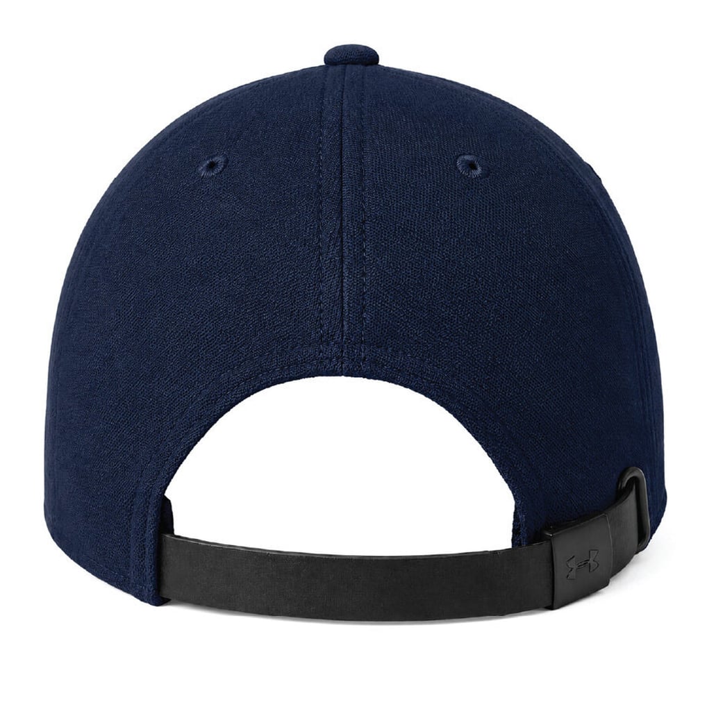 Navy Midshipmen Under Armour Unisex Blitzing Accent 5-Panel Adjustable Hat - Navy
