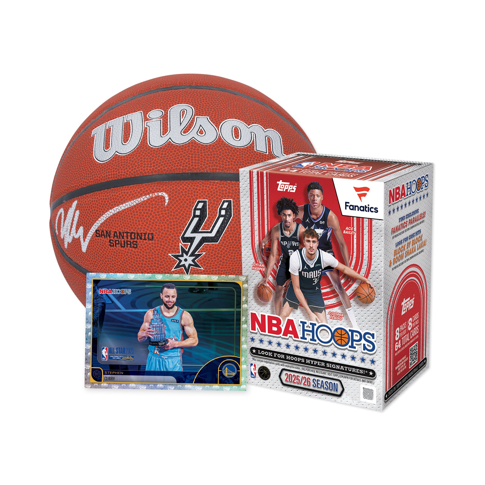 2025/26 Topps Hoops Basketball Factory Sealed Fanatics Exclusive 