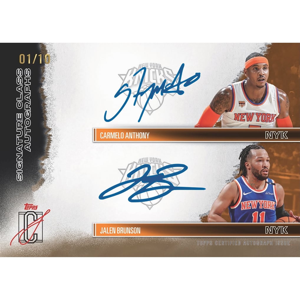 2025/26 Topps Signature Class Basketball Factory Sealed Value Box