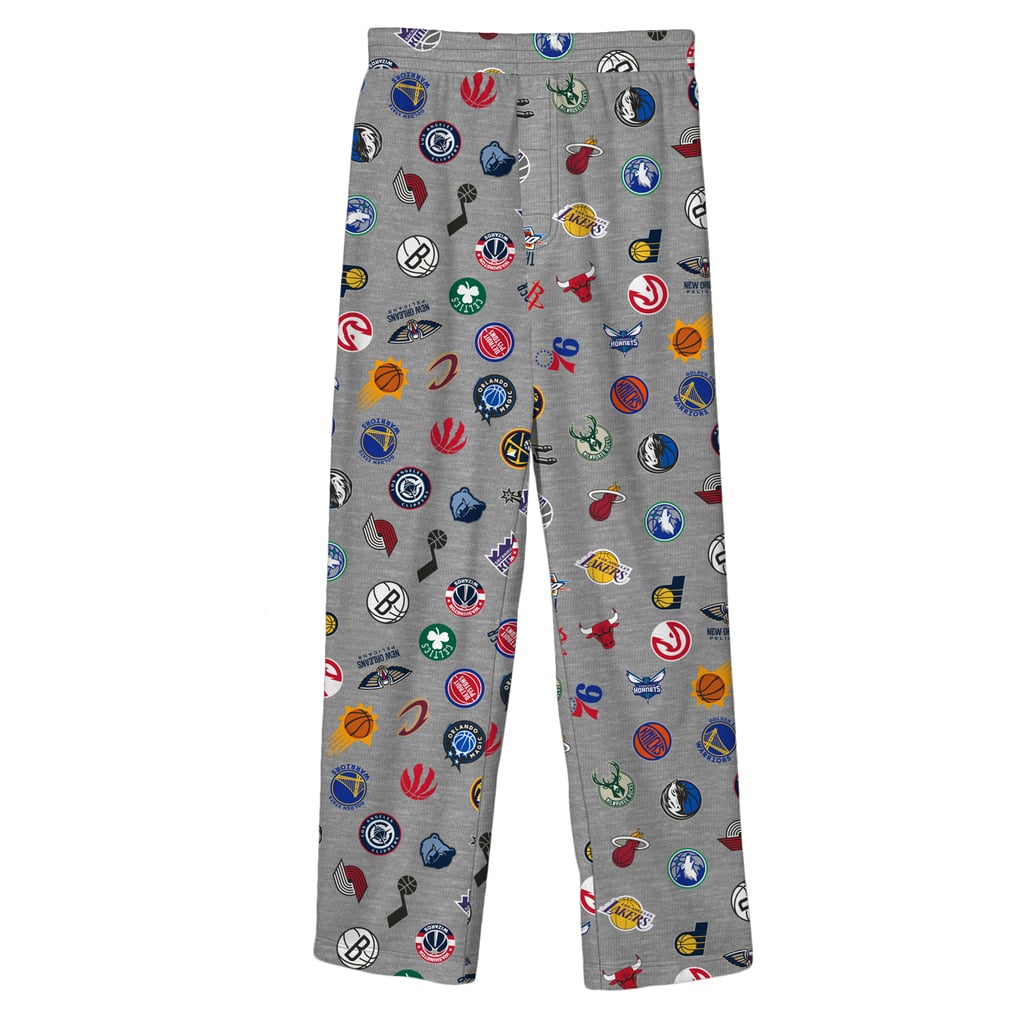 NBA Multi-Team Outerstuff Youth Printed Pajama Pants - Gray