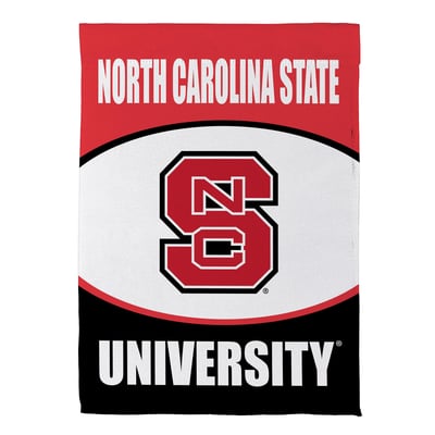  NC State Wolfpack 29" x 43" Scoped Logo Double-Sided Suede House Flag