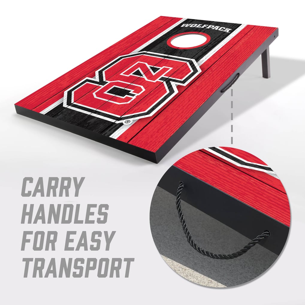 NC State Wolfpack Fanpoint 2' x 3' Cornhole Game with Bags