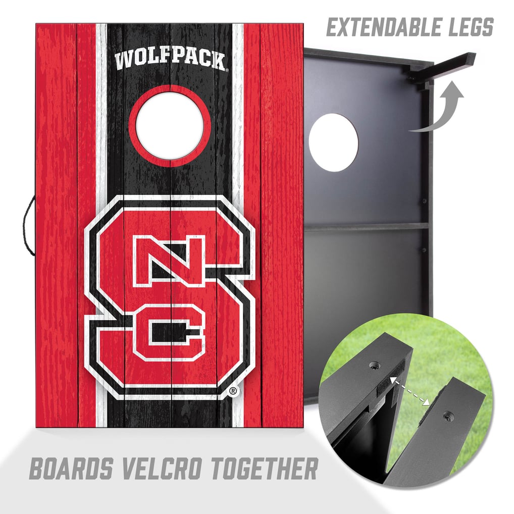NC State Wolfpack Fanpoint 2' x 3' Cornhole Game with Bags