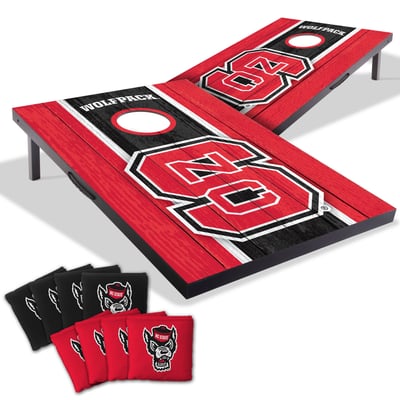 NC State Wolfpack Fanpoint 2' x 3' Cornhole Game with Bags