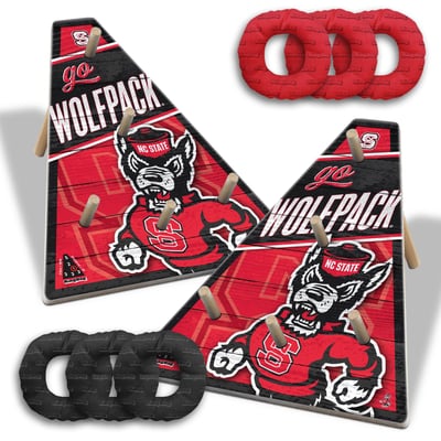 NC State Wolfpack Fanpoint 20" x 23" Ring Bag Game