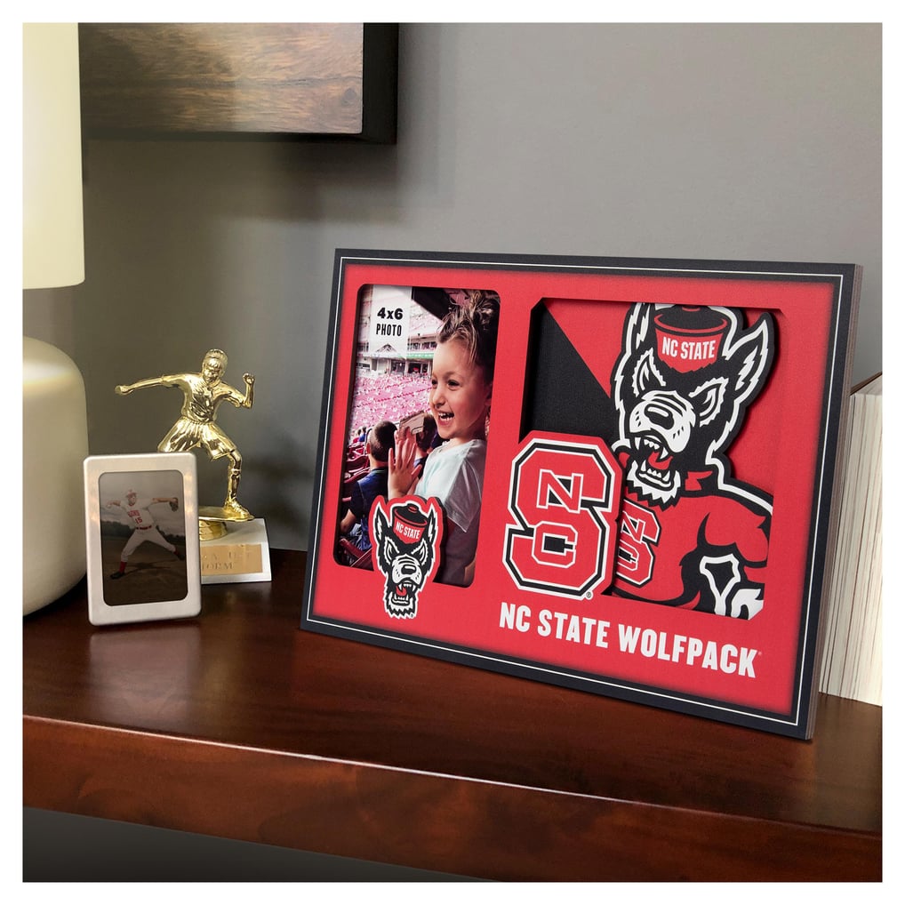 NC State Wolfpack Fanpoint 3D Logo Series Picture Frame