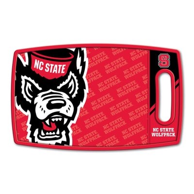 NC State Wolfpack Fanpoint Logo Series Cutting Board
