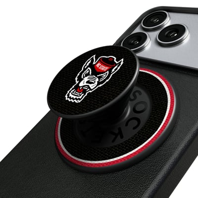 NC State Wolfpack Keyscaper PopSockets Magnetic Phone Grip & Stand