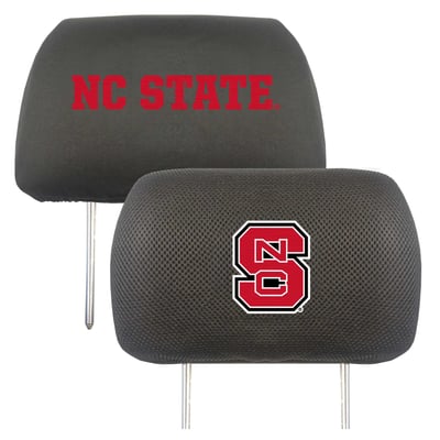 NC State Wolfpack Logo Brands Head Rest Cover