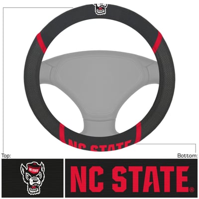 NC State Wolfpack Logo Brands Steering Wheel Cover