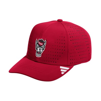 NC State Wolfpack adidas Inline Adjustable Hat - Red
