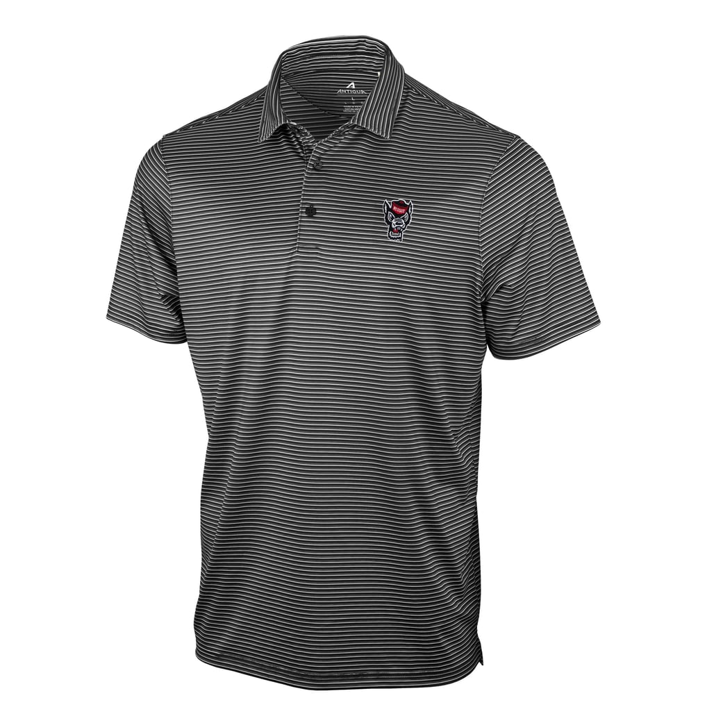 NC State Wolfpack Antigua Eager Polo - Black