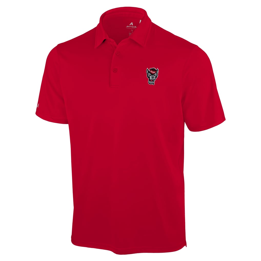NC State Wolfpack Antigua Unshakeable Solid Polo - Red