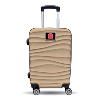 NC State Wolfpack MOJO Color Blitz Carry-On Hardcase Spinner Luggage
