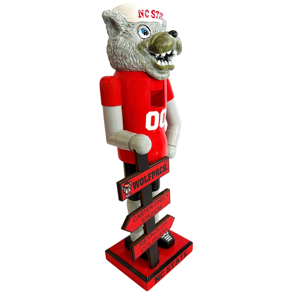 NC State Wolfpack 12" Mascot Nutcracker