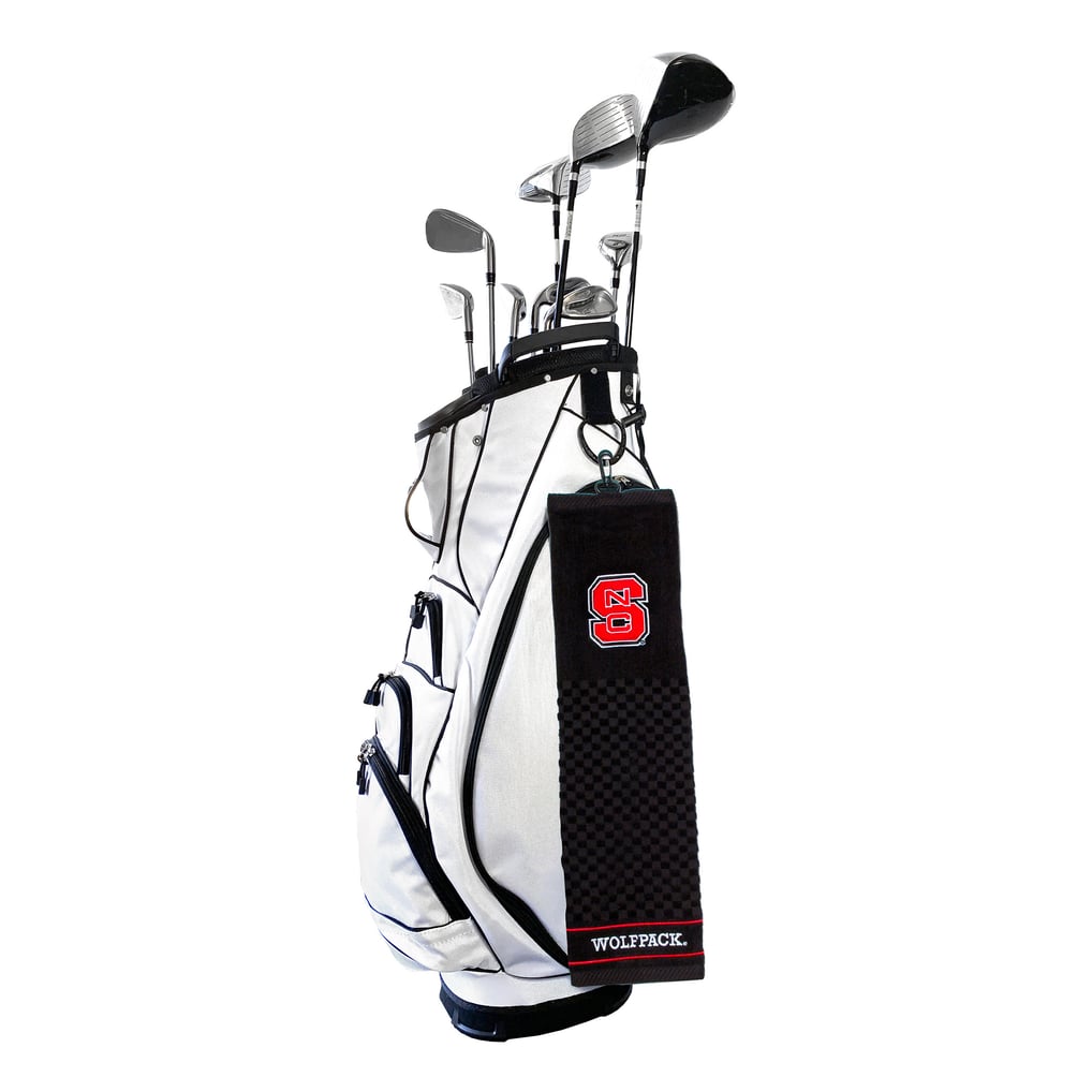 NC State Wolfpack 16" X 22" Tri-Fold Embroidered Scrubber Golf Towel