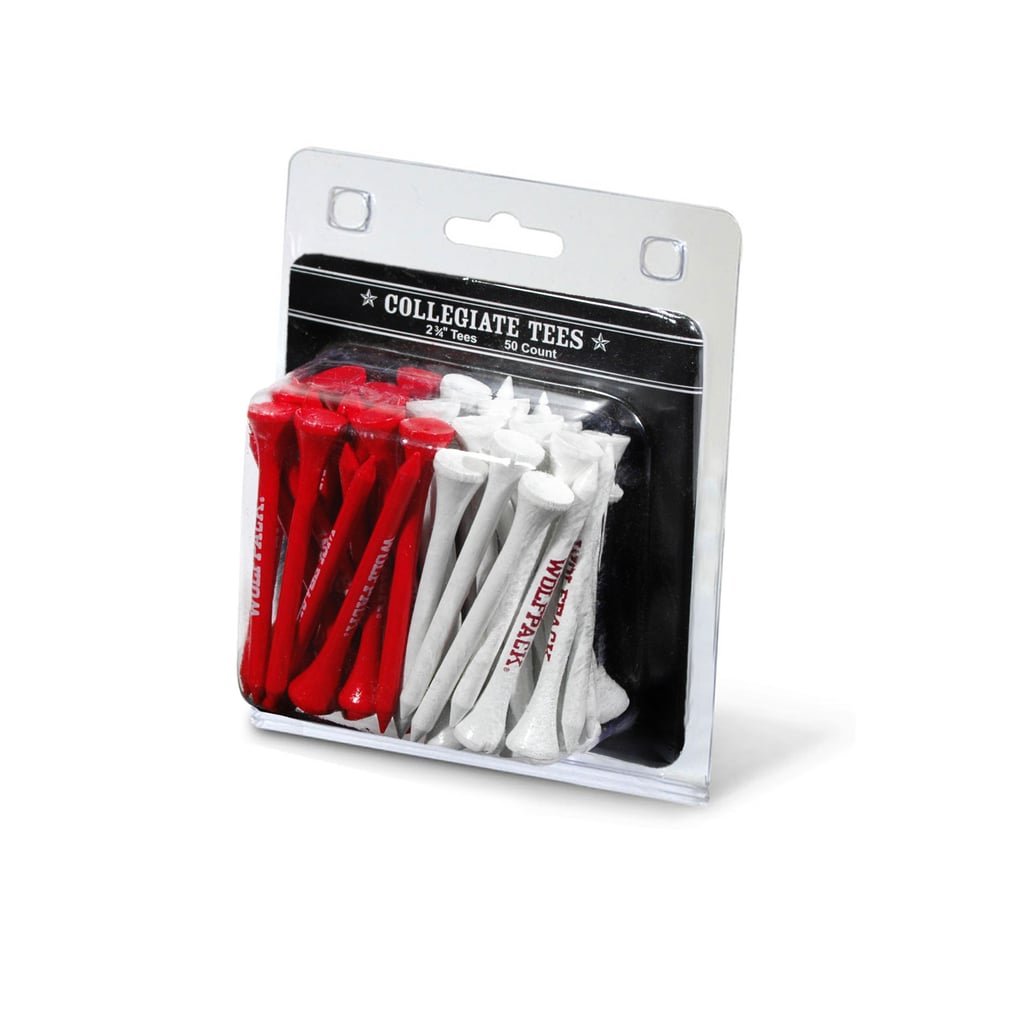 NC State Wolfpack 50-Pack Golf Tee Set