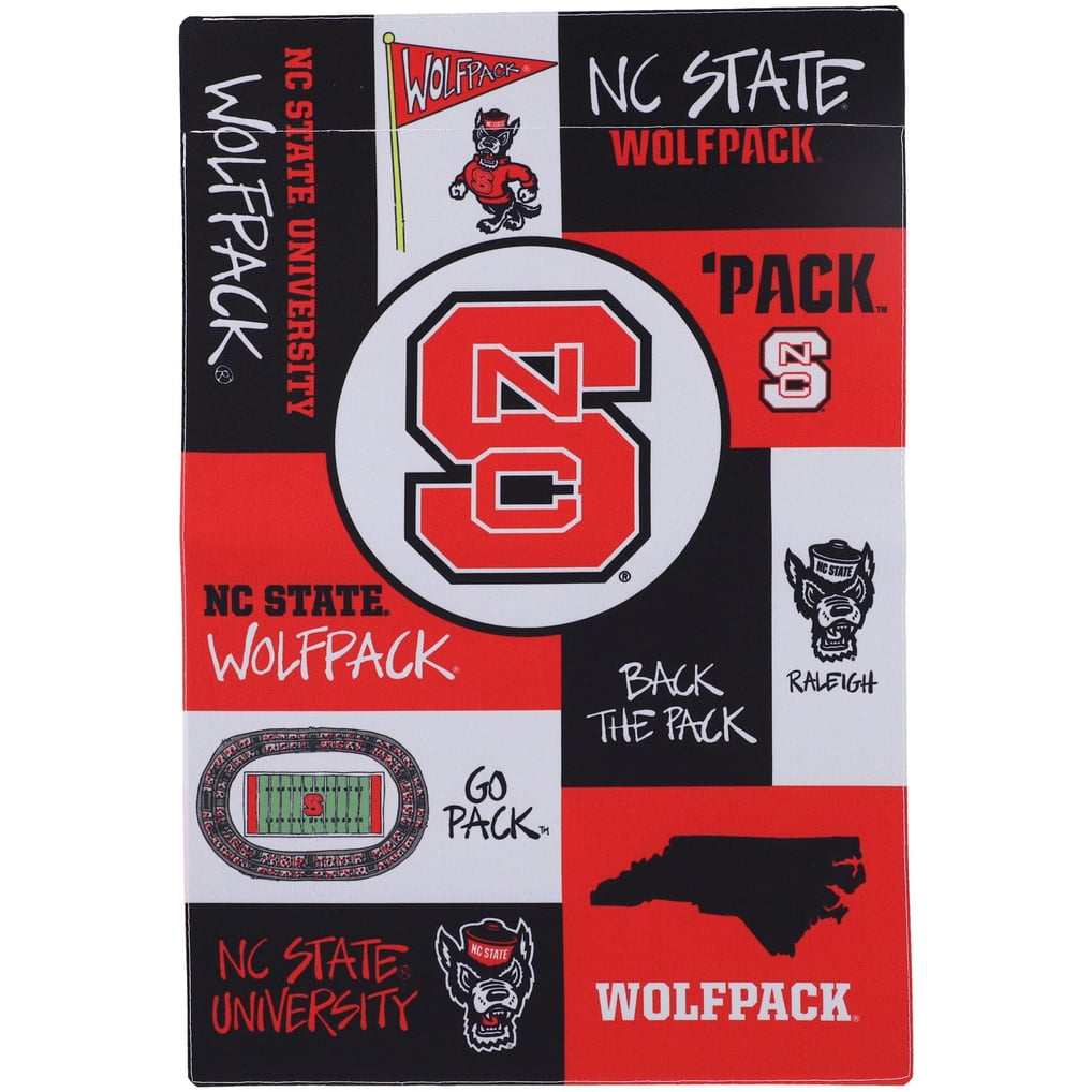 NC State Wolfpack Collage Garden Flag