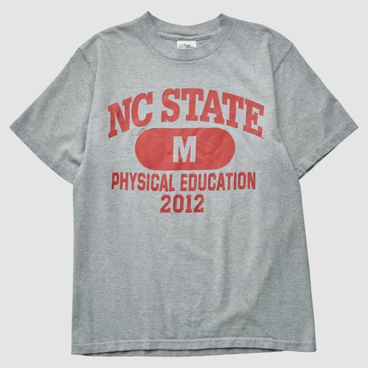 NC State Wolfpack Cotton Exchange 2012 T-shirt - Gray - M by Fanatics Real Vintage