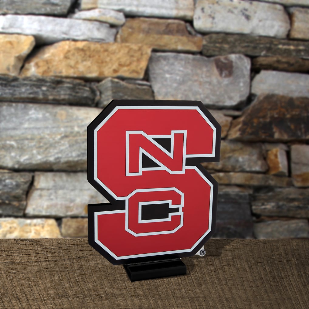 NC State Wolfpack LED Infinity Logo Light