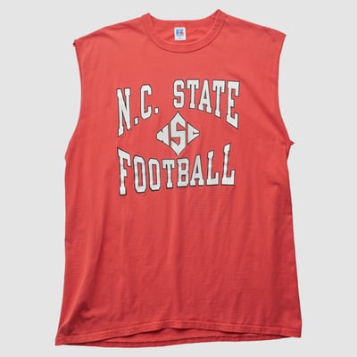 NC State Wolfpack Russell 90s Tank - Red - XL by Fanatics Real Vintage