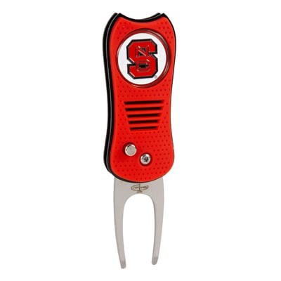 NC State Wolfpack Switchblade Divot Tool With Magnetic Ball Marker