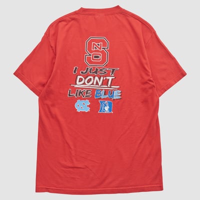 NC State Wolfpack Tri-Lake Sportswear 2000s T-shirt - Red - M by Fanatics Real Vintage