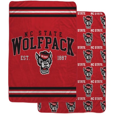 NC State Wolfpack Pegasus Legacy Arch Double-Sided 60" x 80" Blanket