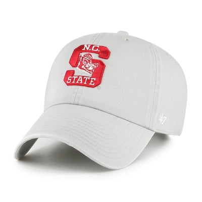  NC State Wolfpack '47 Unisex Vault Clean Up Adjustable Hat - Gray