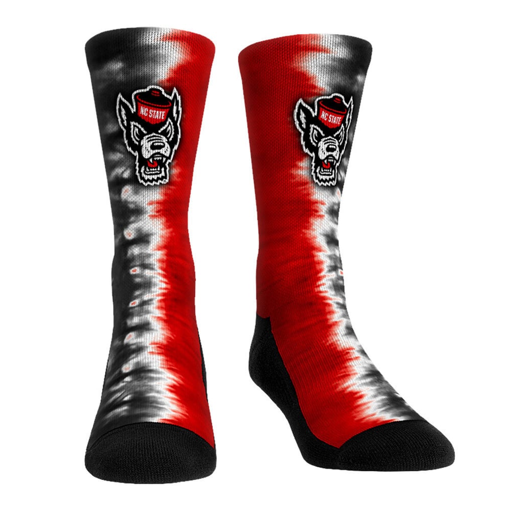 NC State Wolfpack Rock Em Unisex Three-Piece Team Tones Crew Socks Set
