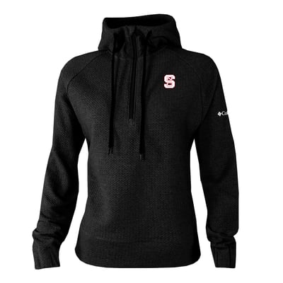  NC State Wolfpack Columbia Women's Swingcraft Fleece Hoodie - Black