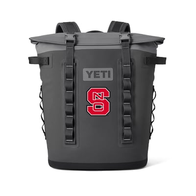NC State Wolfpack YETI Hopper M20 Soft Cooler Backpack