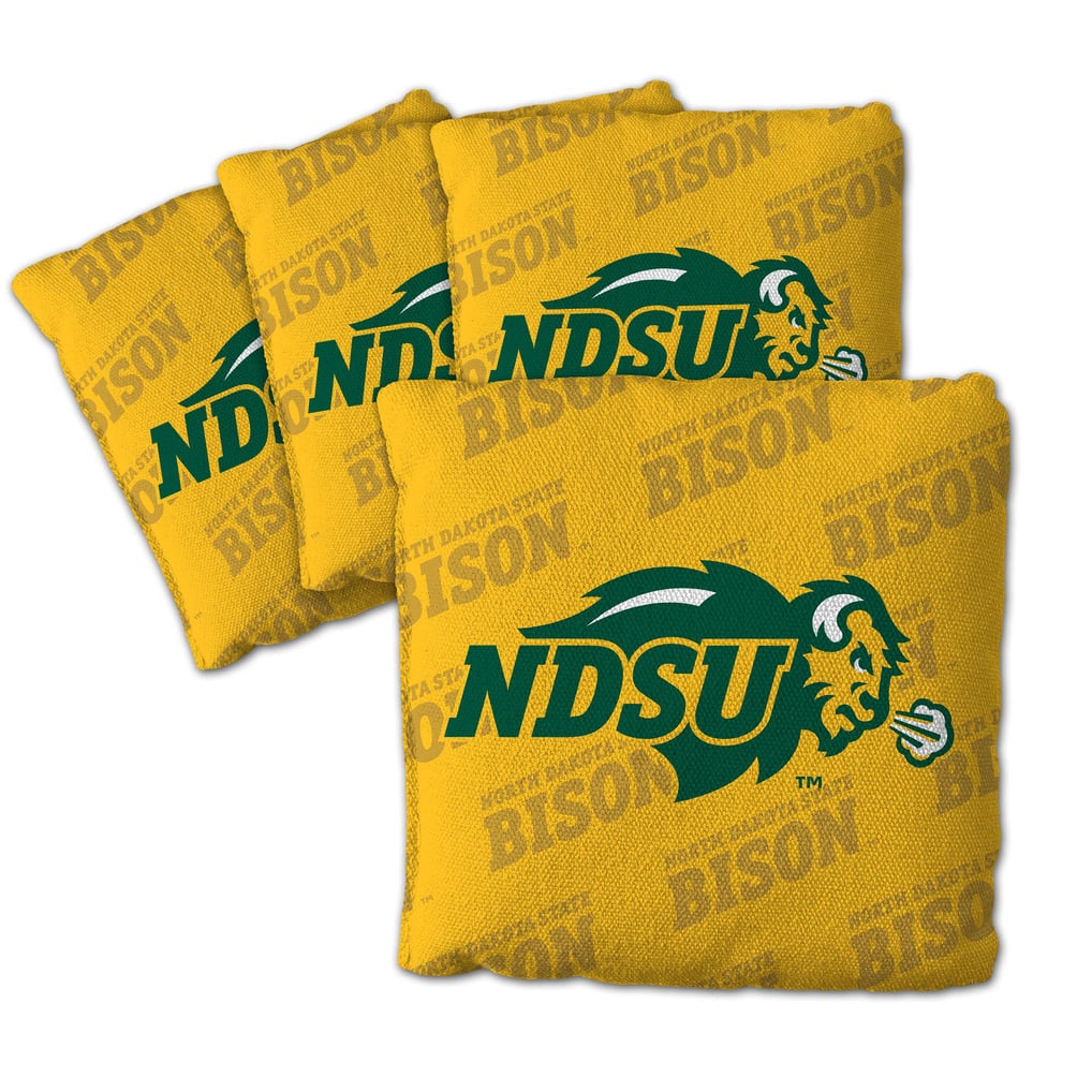 NDSU Bison Fanpoint Four-Piece Cornhole Bag Set