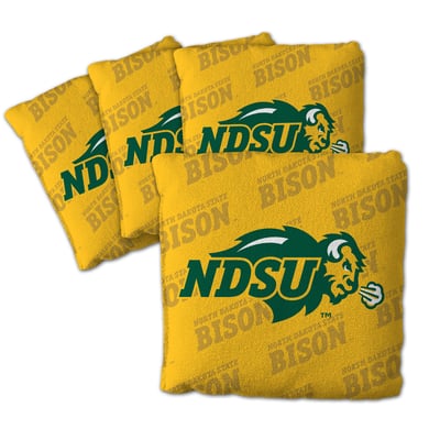 NDSU Bison Fanpoint Four-Piece Cornhole Bag Set