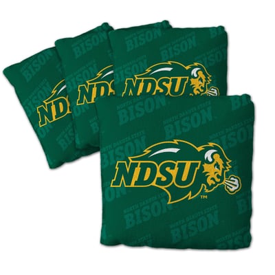 NDSU Bison Fanpoint Four-Piece Cornhole Bag Set