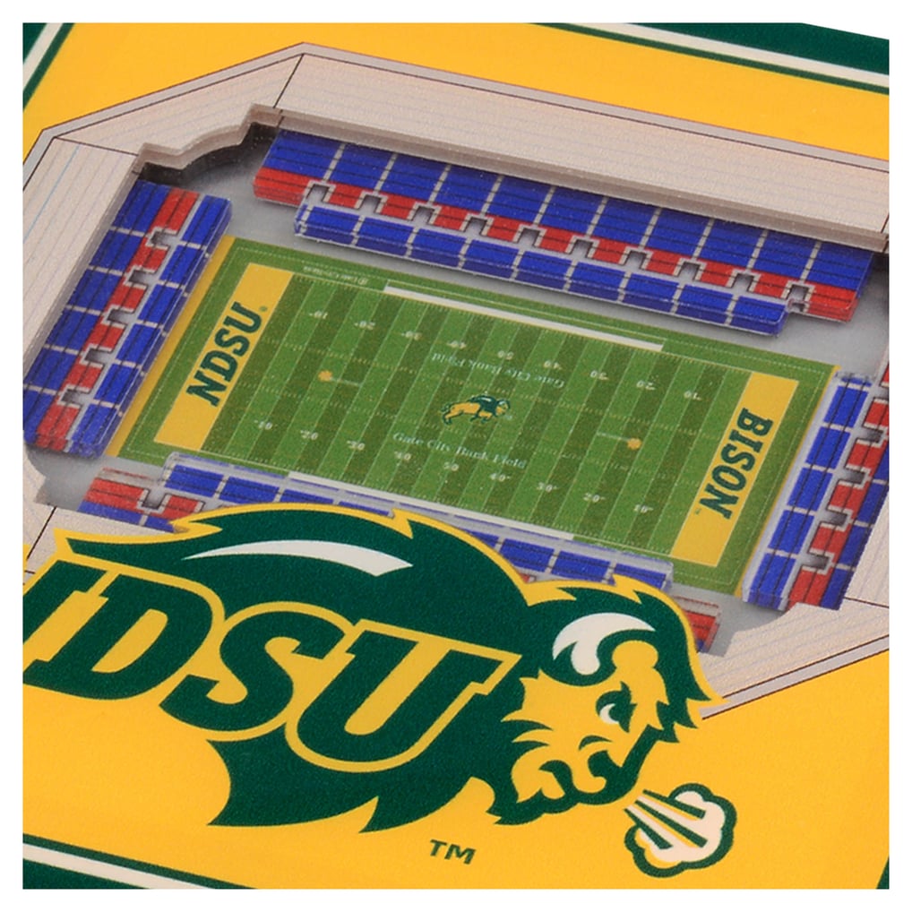 NDSU Bison IDNA StadiumView Cribbage Game