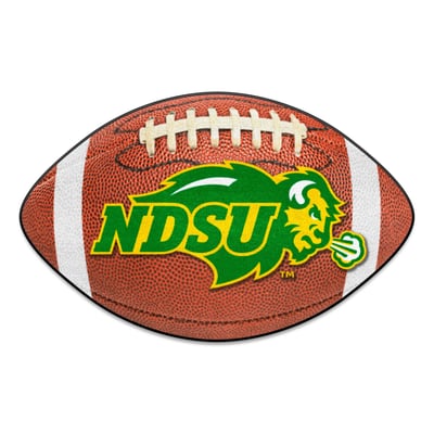 NDSU Bison Logo Brands 22" x 29.5" Football Mat