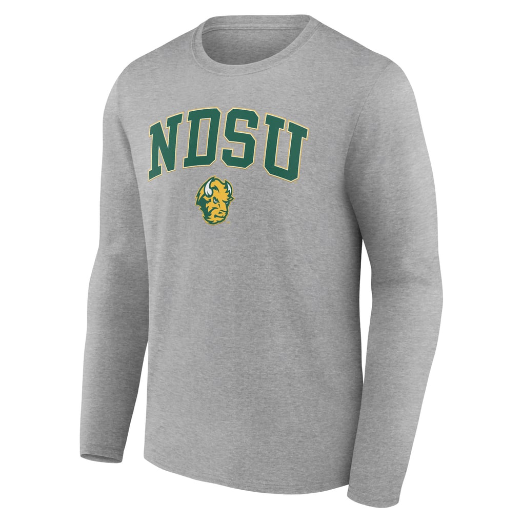 NDSU Bison Campus Long Sleeve T-Shirt - Gray