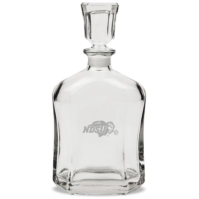 NDSU Bison 23.75oz. Crystal Whiskey Decanter