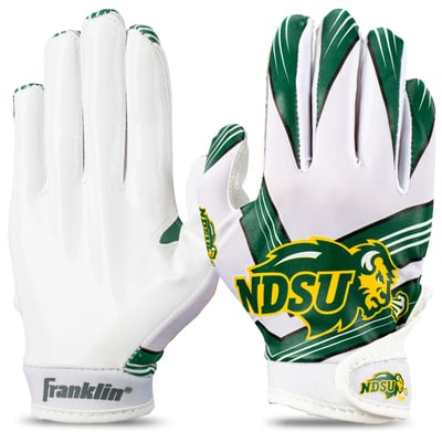 NDSU Bison Franklin Sports  Youth Football Gloves 
