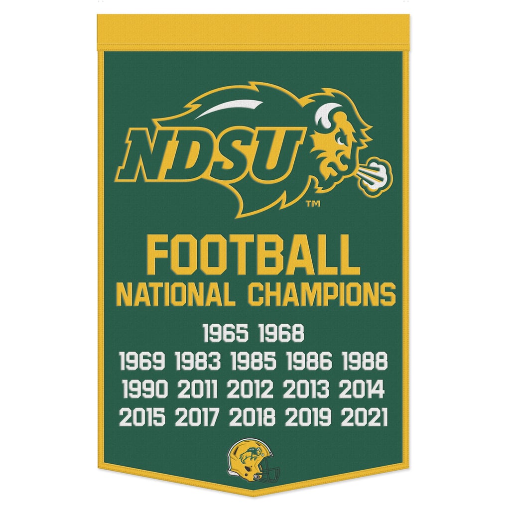 NDSU Bison WinCraft 24" x 38" Wool Championship Banner